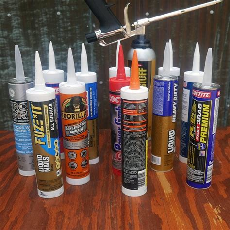 adhesive to glue metal and fabric|how strong is construction adhesive.